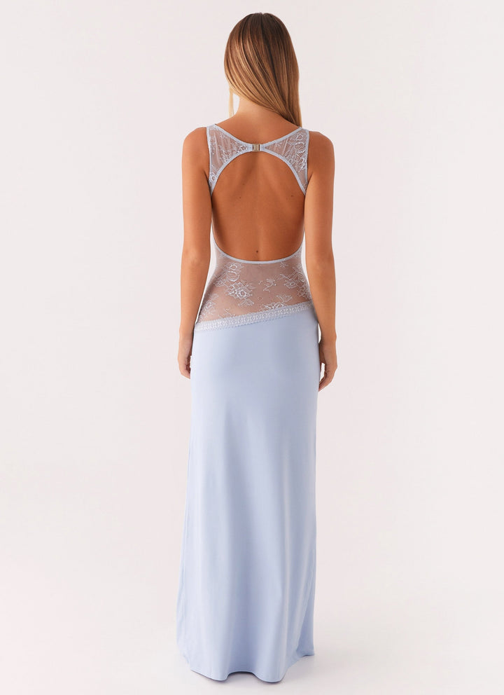 SELENA | Feminines Maxikleid mit Zarter Spitze