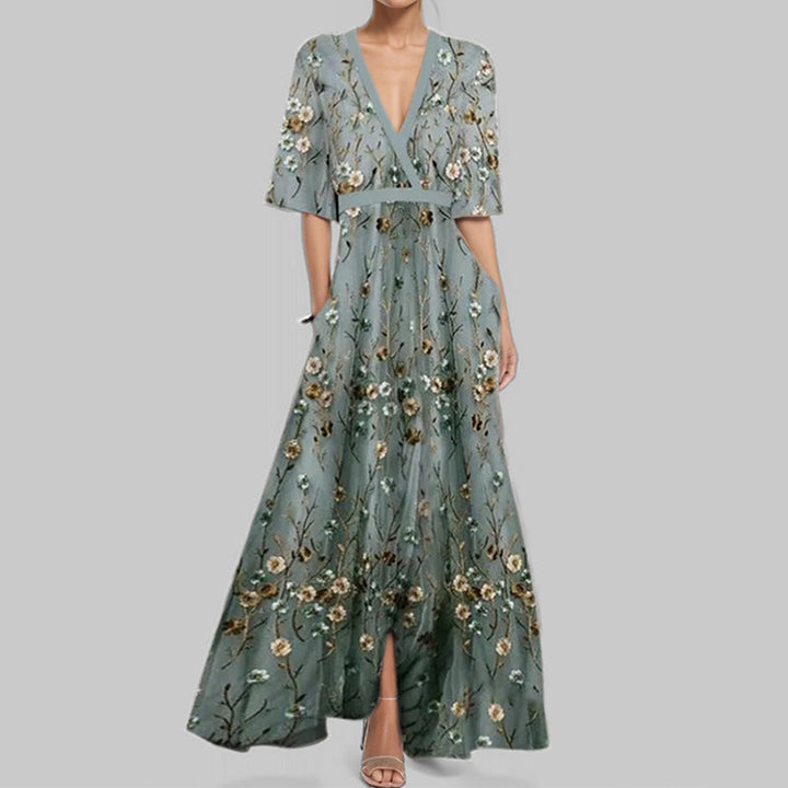 EVERLY | Geblümtes A-Linien-Kleid