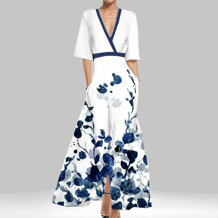 EVERLY | Geblümtes A-Linien-Kleid