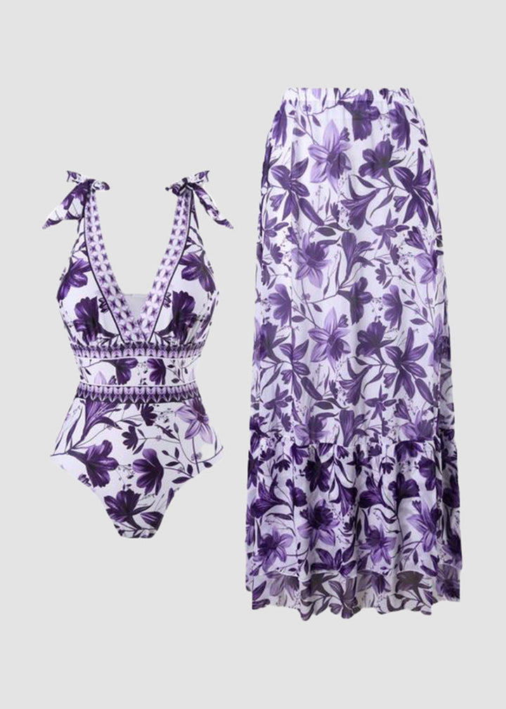 AMAYA | Tropisches Swim-Dress-Set