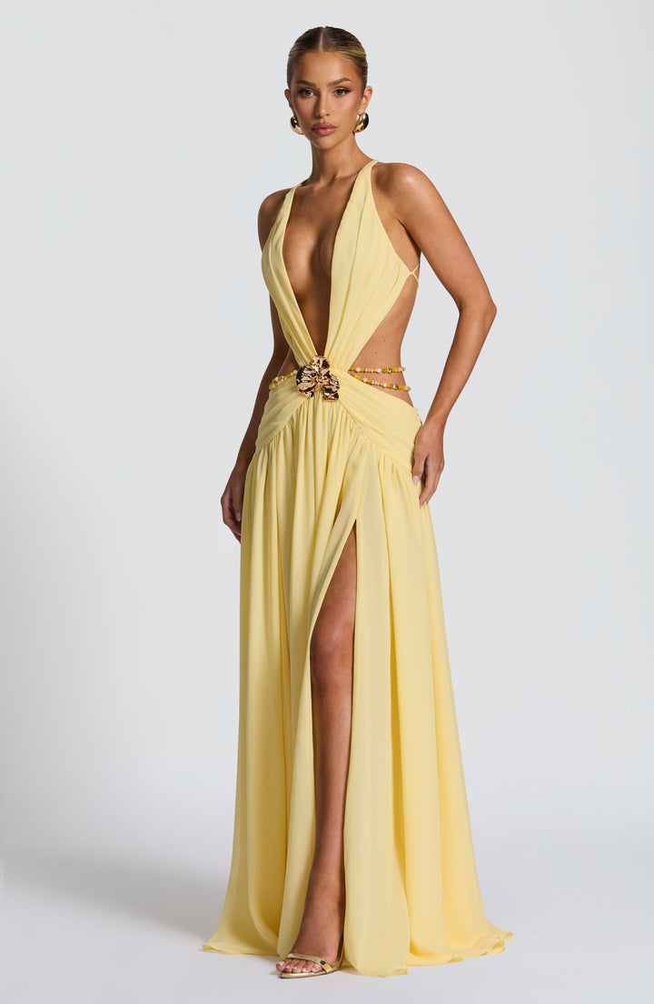 SEYA | Maxikleid mit Tiefem Ausschnitt