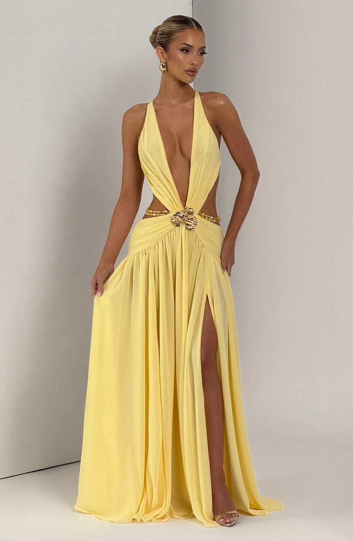 SEYA | Maxikleid mit Tiefem Ausschnitt